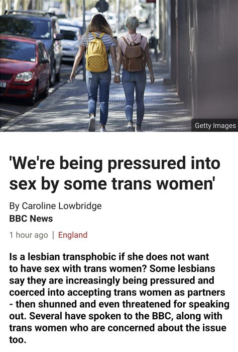 Adam Smith On Twitter Headline Lesbians Pressured Into Sex With