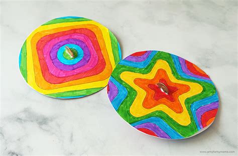 Free Printable Penny Paper Spinners Artsy Fartsy Mama
