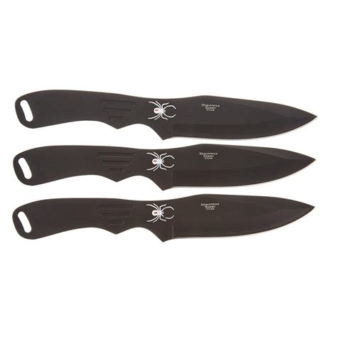 Knife throwing is pretty easy theoretically, but difficult to master in reality. Perfect Point RC-1793B Throwing Knife Set with Three ...