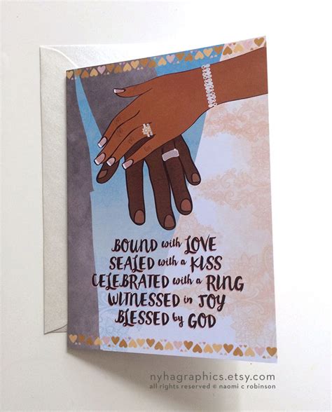 But i'd love to know what you think about it. African American Wedding Card Wedding Card Congratulations