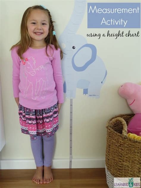 Measuring Height Activity for Kids | Learning 4 Kids