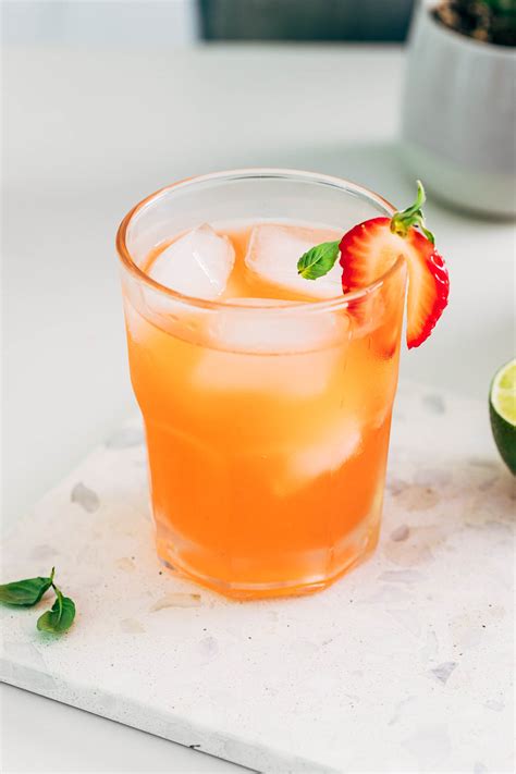 7 of 11 strawberry basil margarita. Strawberry Basil Margarita | BAKED