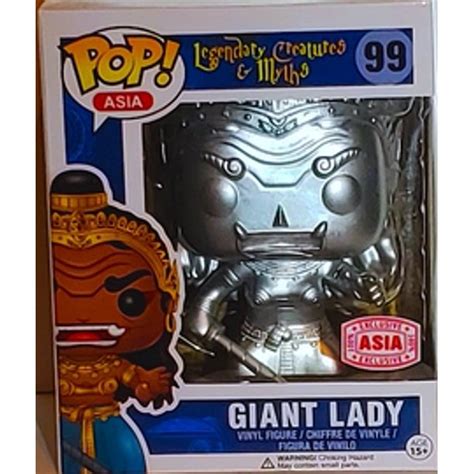 Funko Pop Asia Legendary Creatures And Myths Giant Lady 99 Silver