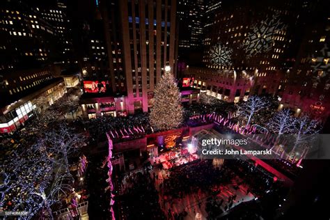 A View Of Atmosphere At The 86th Annual Rockefeller Center Christmas