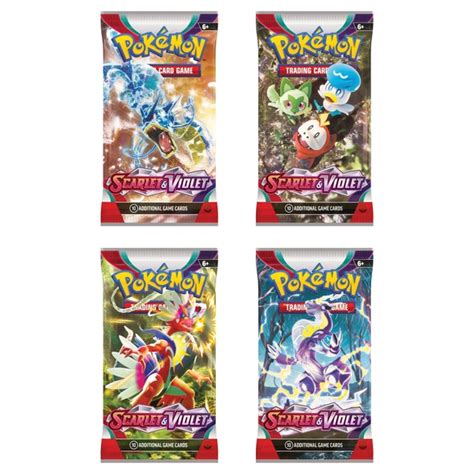 Pokémon Trading Card Game Scarlet And Violet Booster Pack Assortment