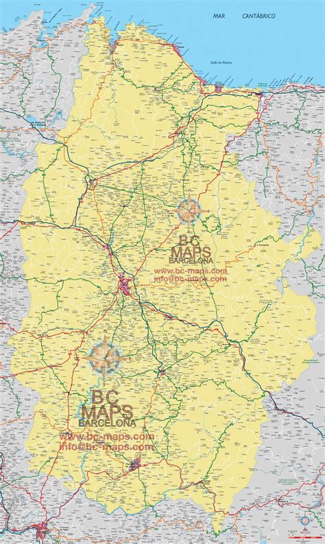 Lugo Mapa Vectorial Illustrator Eps Formato Editable Bc Maps Porn Sex Picture