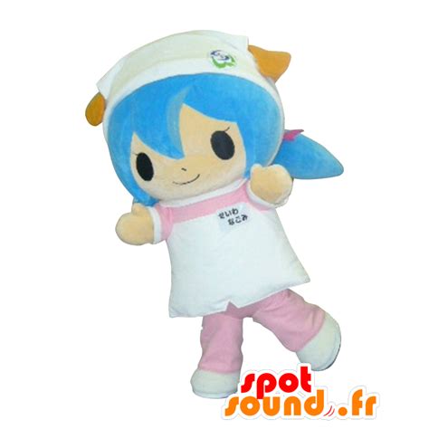 Purchase Girl Mascot Nurse With Blue Hair In Yuru Chara Japanese Mascots