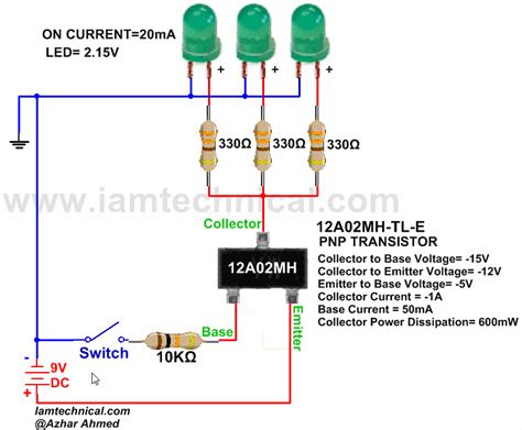 We did not find results for: PNP BJT 12A02MH-TL-E as a Switch | IamTechnical.com ...