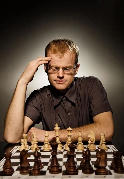 Thoughtful Chess Master Stock Photo By ©nejron 4744336
