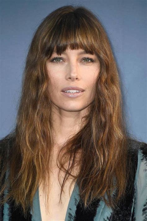A Face Framing Fringe Is This Years Must Have Beauty Accessory Here