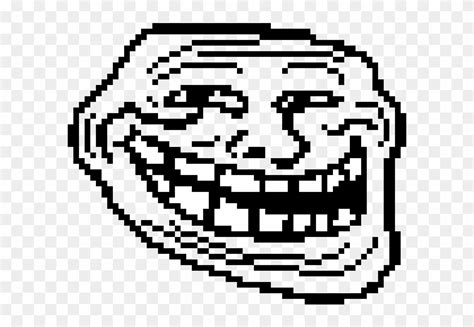 Trollface Troll Face Pixel Hd Png Download 670x540443641 Pngfind