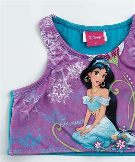 Biquíni Infantil Princesa Jasmine Disney Marisa