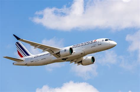 Gorgeous Air France Unveils First Airbus A220 300 One Mile At A Time