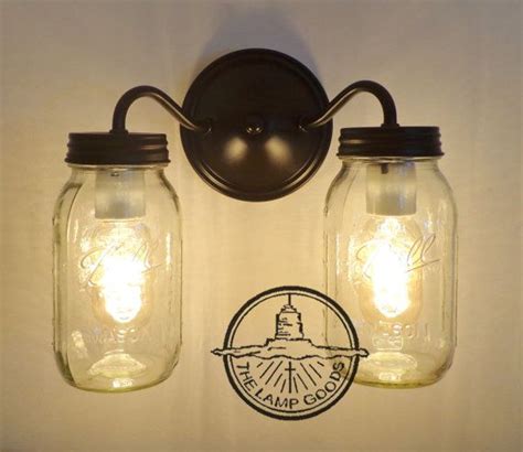 Mason Jar Light Fixture Mason Jar Wall Sconce Mason Jar Lighting