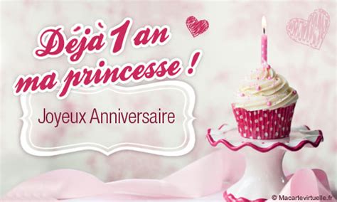 Bon Anniversaire 1 An