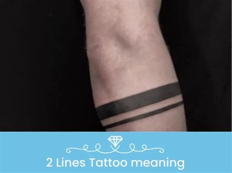 2 Lines Tattoo Meaning Ultimate Guide With Top Tips