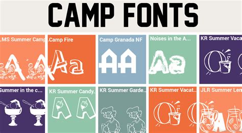 Camp Typeface Font Free Download