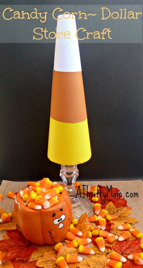 Candy Corn Craft Easy Dollar Store Craft A Thrifty Mom Recipes