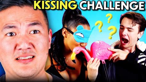 Adults Try To Guess What Theyre Kissing Youtube