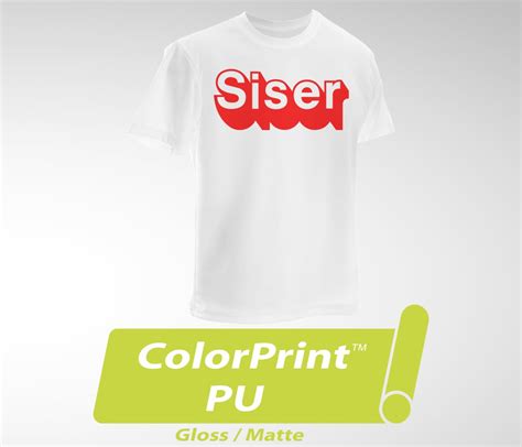 Siser Colorprint Pu Easy 20 X 5 Yards Printable Vinyl Etsy