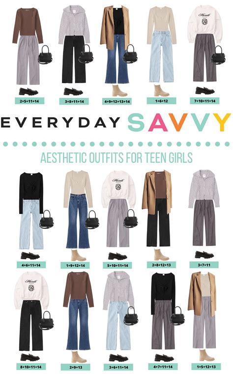 Aesthetic Outfits For Teen Girls Cute Aesthetic Clothes
