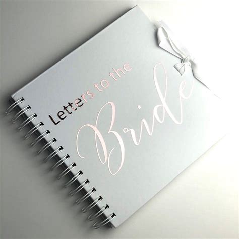 Personalised Letters To The Bride Hen Weekend Photo Album Etsy Bride