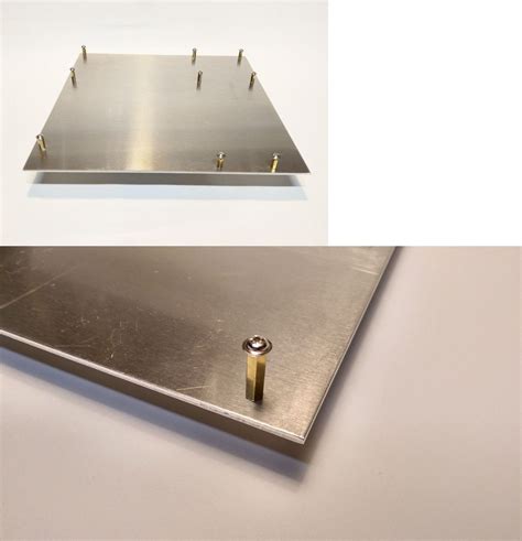 Micro Atx Aluminum Motherboard Tray W Standoffs 95x95x0090