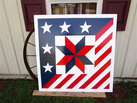 My Patriotic Star Made By Barnquiltsbykathy Barn Quilt Designs Quilt