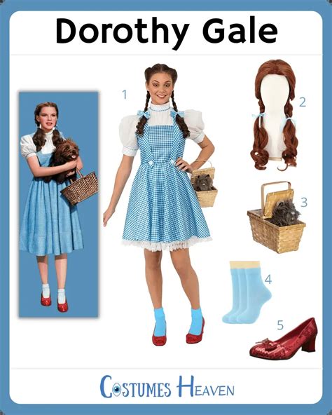 Dorothy Gale Costume For Cosplay And Halloween 2024