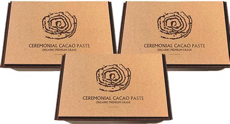 Amaru Snake Organic Ceremonial Cacao Paste Block 1kg