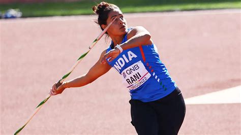 Javelin Thrower Annu Rani Qualifies For World Championships Finals