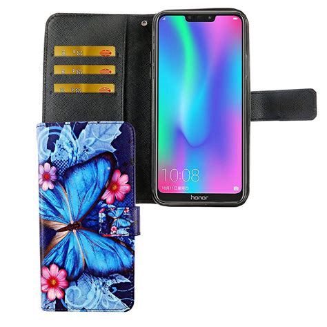 Huawei P Smart 2019 Pocket Phone Case Protective Cover Flip Case With
