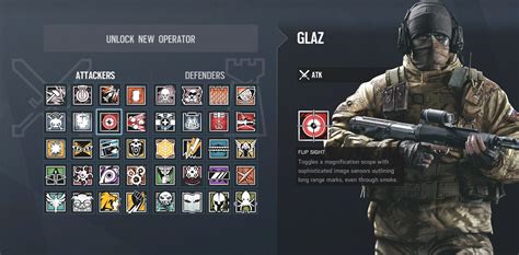 Rainbow Six Siege Glaz What He Can Do And How To Use Him Rock Paper