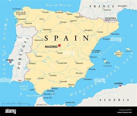 Mallorca España Lisboa Madrid Mapas Atlas Mapa Del Mundo