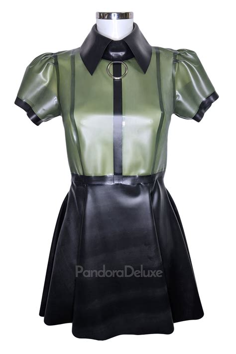 Emily Latex Dress Ready To Ship Pandora Deluxe