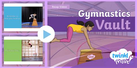 Twinkl Move Pe Gymnastics Vault Videos Powerpoint Twinkl
