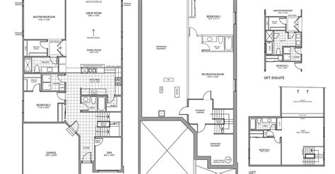 The Dumont W Loft Floor Plan At Riverwalk In Ottawa On