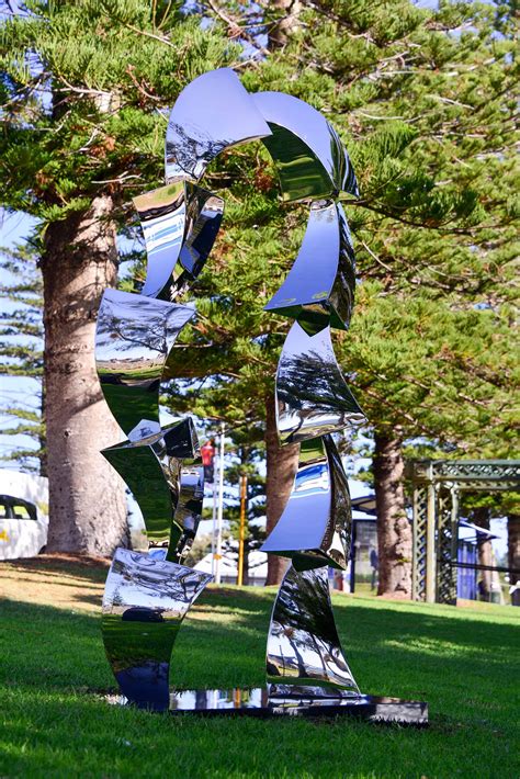A Rhythm Of Landscape Sculpture By The Sea