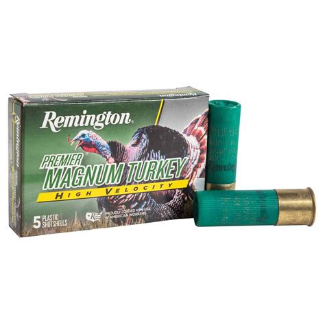 Remington Premier High Velocity Magnum Turkey 12 Gauge 3in 5 1 34oz