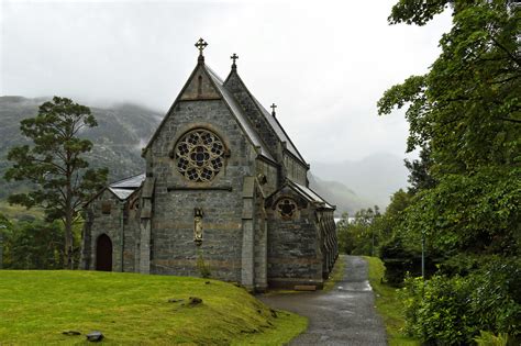 Glenfinnan Churchscotlandthe Church Was Consecrated In 1873 Designed