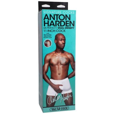 Signature Cocks Anton Harden 11 Ultraskyn Cock With Removable Vac U Lock Suction Cup Sex