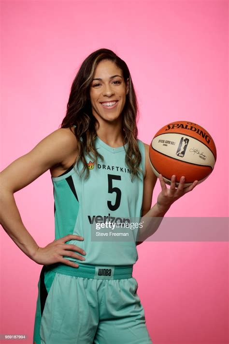 Kia Nurse Of The New York Liberty Poses For A Head Shot During Media