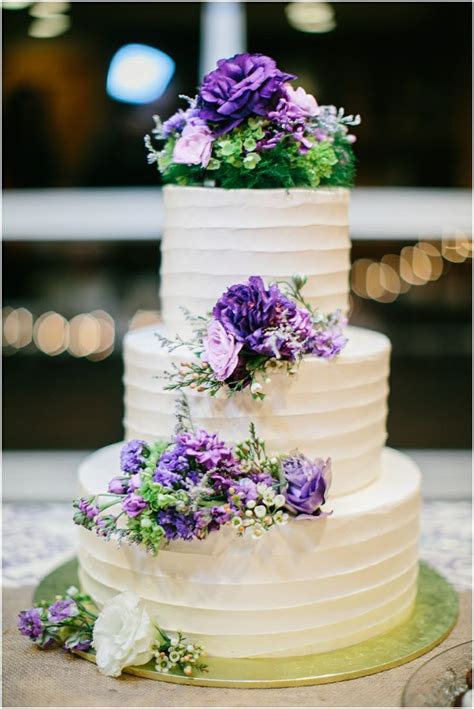 28 Wedding Cake Ideas To Steal For Your Wedding Modwedding Purple