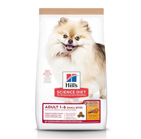 Stomach digestive and skincare values are a benefit that derives from this dog food product. Hill's Science Diet Adult Small Bites No Corn, Wheat, Soy ...