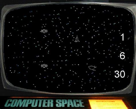 Computer Space The Game That Started It All Released By Nutting