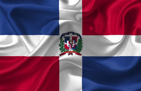 Dominican Republicflagcountryamericannation Free Image From