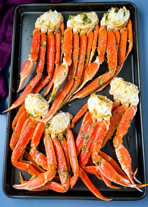 Baked Crab Legs With Garlic Butter Video