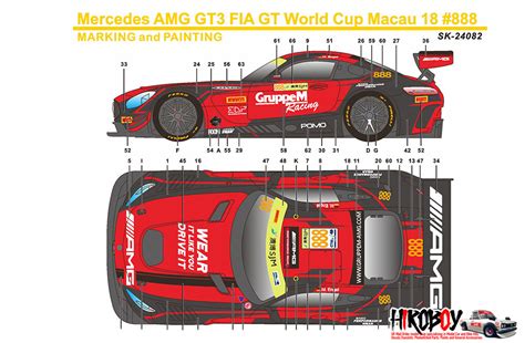 Plus get cashback offers from shopback singapore on top of sales & deals! 1:24 Mercedes-AMG GT3 Macau 2018 #888 GruppeM Racing ...