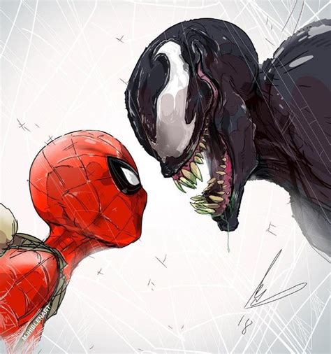 Spider Man Vs Venom Marvel Comics Venom Comics Thanos Marvel Marvel