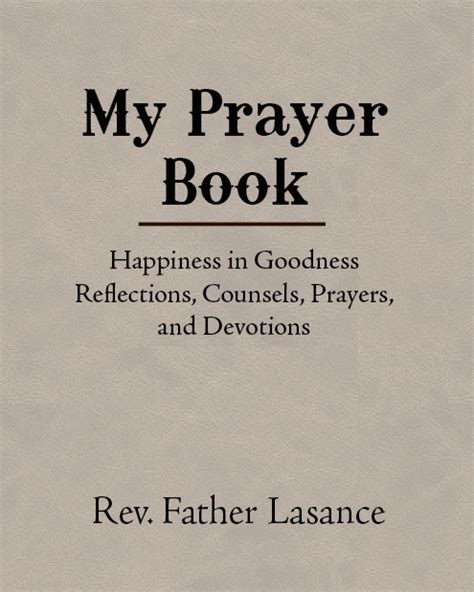My Prayer Book By Father Lasance Books